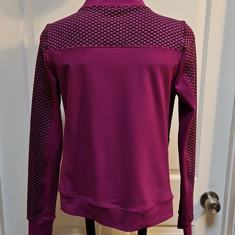 BEBE Purple Swearshirt, Jacket, Coat - XS
